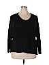 Meaneor 100% Polyester Black Pullover Sweater Size XXL - photo 1