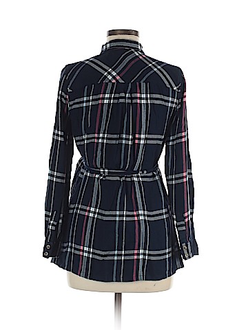 Motherhood Long Sleeve Button-Down Shirt (view 2)