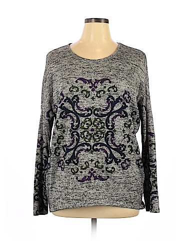 Indigo Pullover Sweater (view 1)