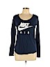 Nike 100% Cotton Blue Active T-Shirt Size L - photo 1