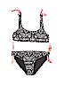 Billabong Print Black Two Piece Swimsuit Size 10 - photo 1