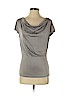 Ann Taylor Gray Short Sleeve Blouse Size S (petite) - photo 1