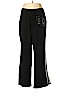 Fashion Bug Black Track Pants Size 0X - photo 1