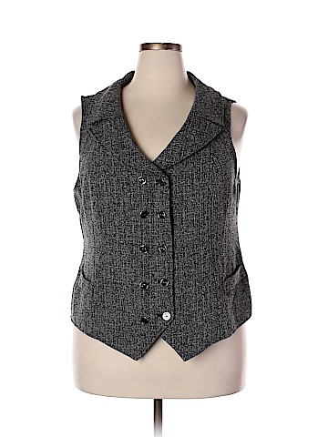 Ashley Stewart Tuxedo Vest (view 1)