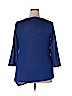 Alfani Blue 3/4 Sleeve Top Size 2X - photo 2