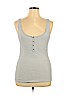 Old Navy White Sleeveless Henley Size XL - photo 1