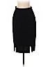 Nina Mclemore 100% Wool Black Wool Skirt Size 0 - photo 1