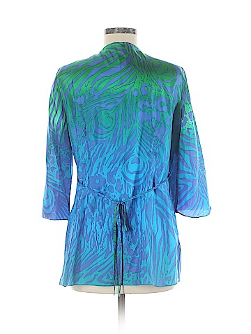 Hale Bob 3/4 Sleeve Silk Top (view 2)