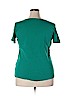 Basic Editions 100% Cotton Blue Short Sleeve Top Size XXL - photo 2