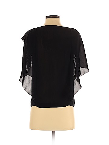 Comptoir des Cotonniers Short Sleeve Silk Top (view 2)