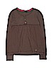 Gap Kids 100% Cotton Brown Long Sleeve Henley Size 14 - 16 - photo 1