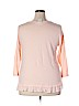 Ann Taylor LOFT 100% Cotton Pink 3/4 Sleeve Top Size XXL - photo 2