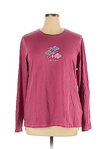 Life Is Good Long Sleeve T-Shirt (view 1)