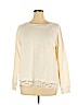 Ann Taylor LOFT 100% Cotton Ivory Sweatshirt Size XL - photo 1