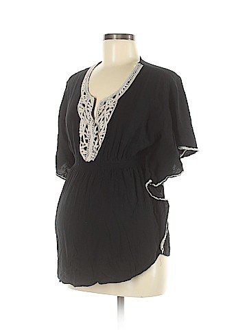 Motherhood Short Sleeve Blouse (view 1)