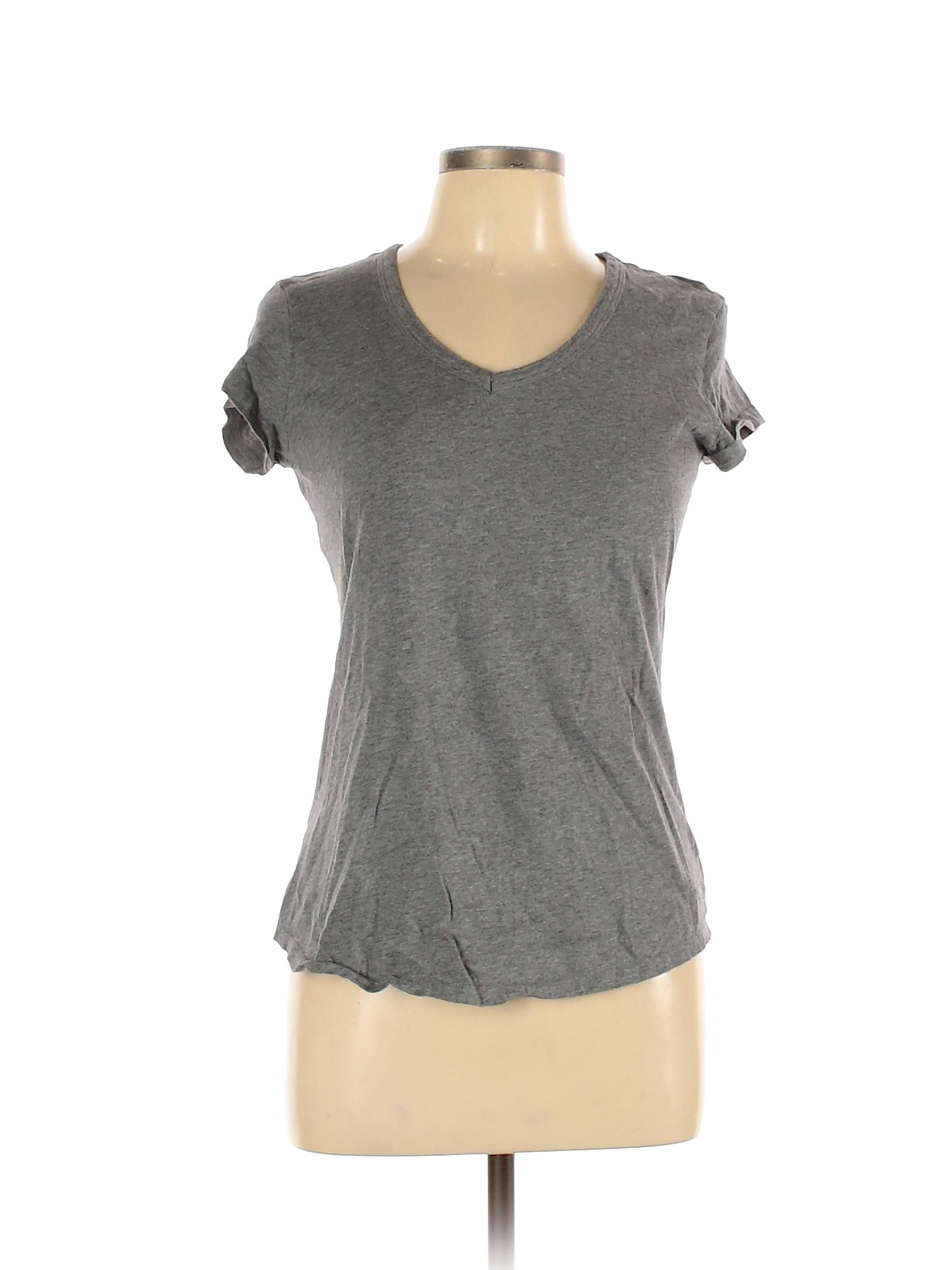 Mercer Women Gray Short Sleeve T-Shirt L | eBay