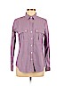 Theory 100% Cotton Purple Long Sleeve Button-Down Shirt Size M - photo 1