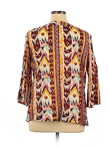 Shaver Lake Authentic Casuals 3/4 Sleeve Blouse (view 2)