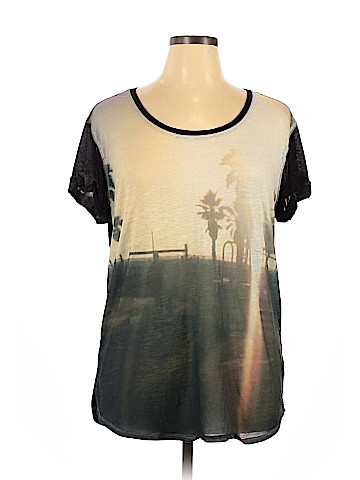 a.n.a. A New Approach Short Sleeve Blouse (view 1)