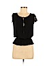 Forever 21 Black Short Sleeve Top Size M - photo 1
