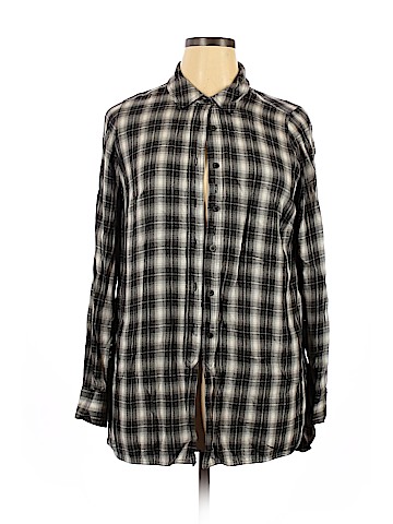Lane Bryant Long Sleeve Button-Down Shirt (view 1)