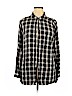 Lane Bryant 100% Rayon Black Long Sleeve Button-Down Shirt Size 14 - 16 Plus - photo 1