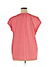 Hilary Radley Orange Short Sleeve Blouse Size XXL - photo 2