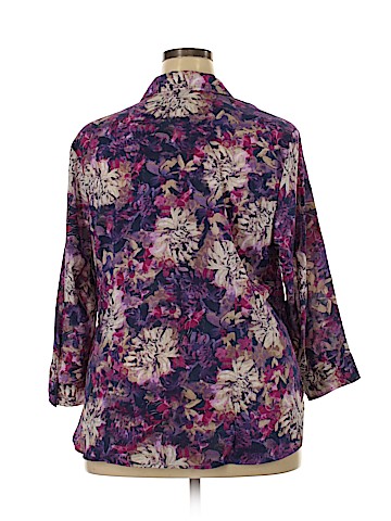 Sag Harbor Long Sleeve Blouse (view 2)