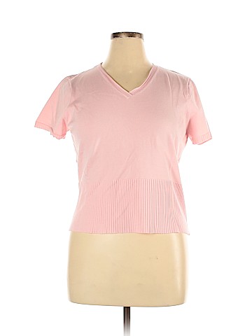 Lizwear by Liz Claiborne Silk Pullover Sweater (view 1)