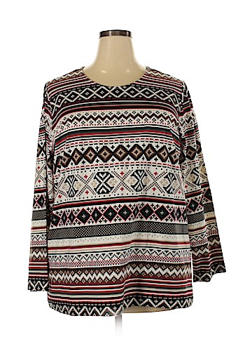 Cj Banks Long Sleeve Top (view 1)