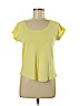 Talbots 100% Pima Cotton Yellow Short Sleeve T-Shirt Size M (petite) - photo 1