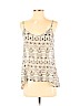 One Clothing 100% Polyester Ivory Sleeveless Blouse Size S - photo 1