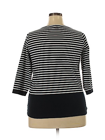 Chaps 3/4 Sleeve Top (view 2)