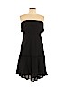 HD in Paris 100% Cotton Black Casual Dress Size L (petite) - photo 1