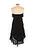 HD in Paris 100% Cotton Black Casual Dress Size L (petite) - photo 2