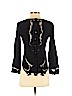 Monteau Black Long Sleeve Blouse Size XS - photo 2