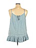 a.n.a. A New Approach 100% Lyocell Blue Sleeveless Blouse Size XL - photo 2