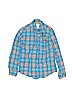 Carter's 100% Cotton Blue Long Sleeve Button-Down Shirt Size 5 - photo 1