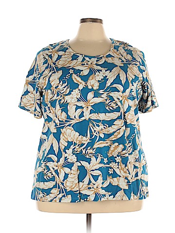 Denim & Co Short Sleeve T-Shirt (view 1)