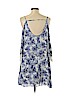Charlotte Russe 100% Rayon Blue Casual Dress Size L - photo 2