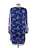 Charlotte Russe 100% Polyester Blue Casual Dress Size L - photo 2
