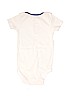 Carter's 100% Cotton White Short Sleeve Onesie 18-24 MO / 24 MO - photo 2