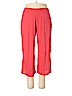 Apropos 100% Cotton Red Casual Pants Size XL - photo 1