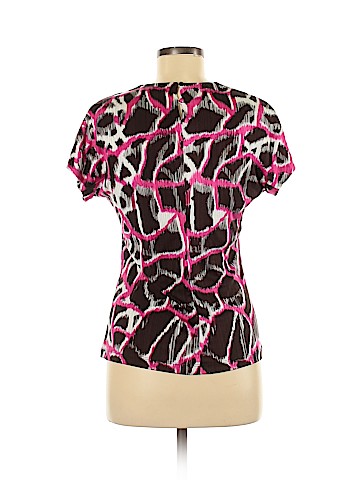 Etcetera Short Sleeve Silk Top (view 2)