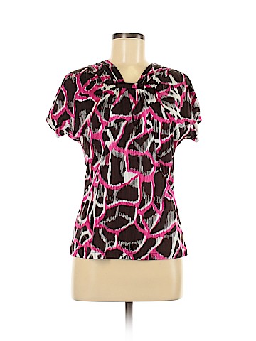 Etcetera Short Sleeve Silk Top (view 1)