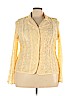 Dialogue Yellow Blazer Size 22 - photo 1