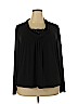 East 5th 100% Cotton Black Long Sleeve Top Size 2X - photo 1