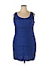 Tiana B. 100% Polyester Blue Casual Dress Size XXL - photo 1