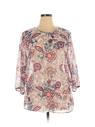 Chico's Long Sleeve Blouse (view 1)