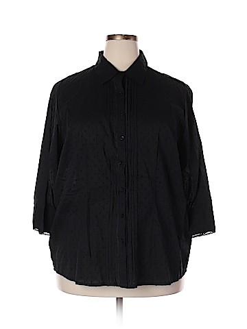 Angelique 3/4 Sleeve Button-Down Shirt (view 1)